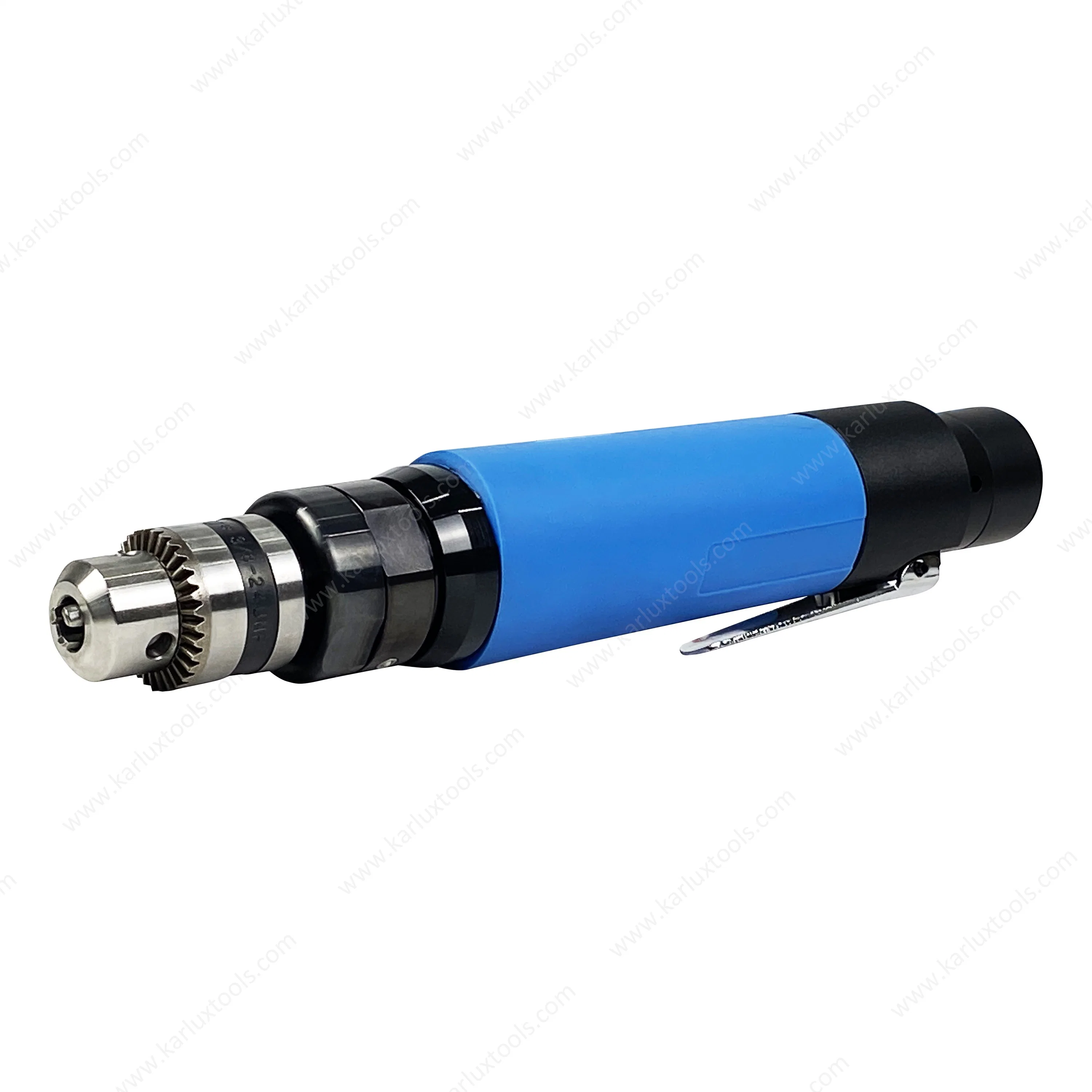 3, 000rpm 1.0HP Ultra-Low Noise Hand Drill Industrial Pneumatic Air Straight Drill with Chuck 3/8''