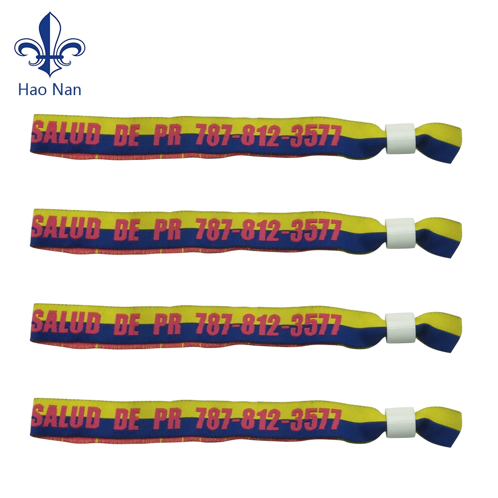 Factory Customize Festival Woven Wristbands for Event