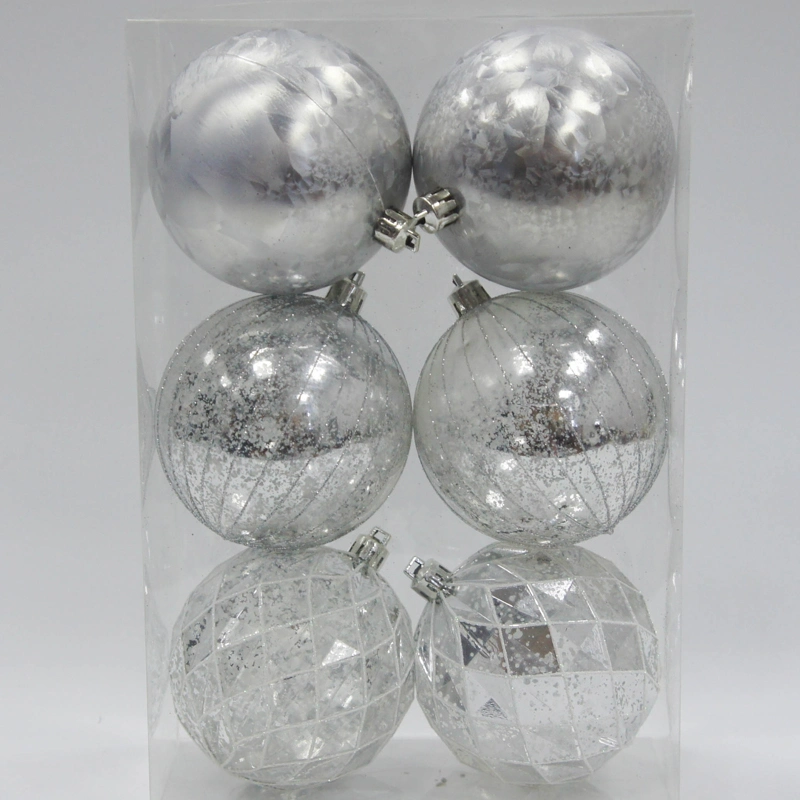 Hot Sale arbre en plastique à l'Ornement Décoration de Noël Boule suspendus