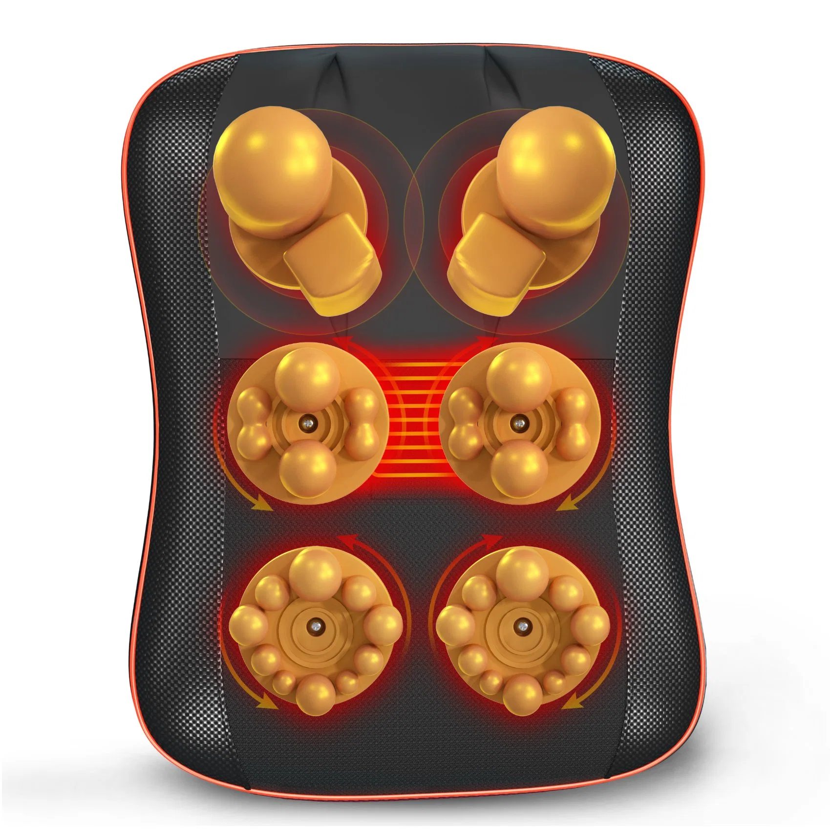 High Quality Home&Office Chair Use Electric Luxury Home Shiatsu Vibration Massage Cushion for Car Seat