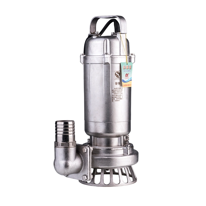 370W Full Stainless Steel Sewage Submersible Chemical Pump with Corrosion Resistant