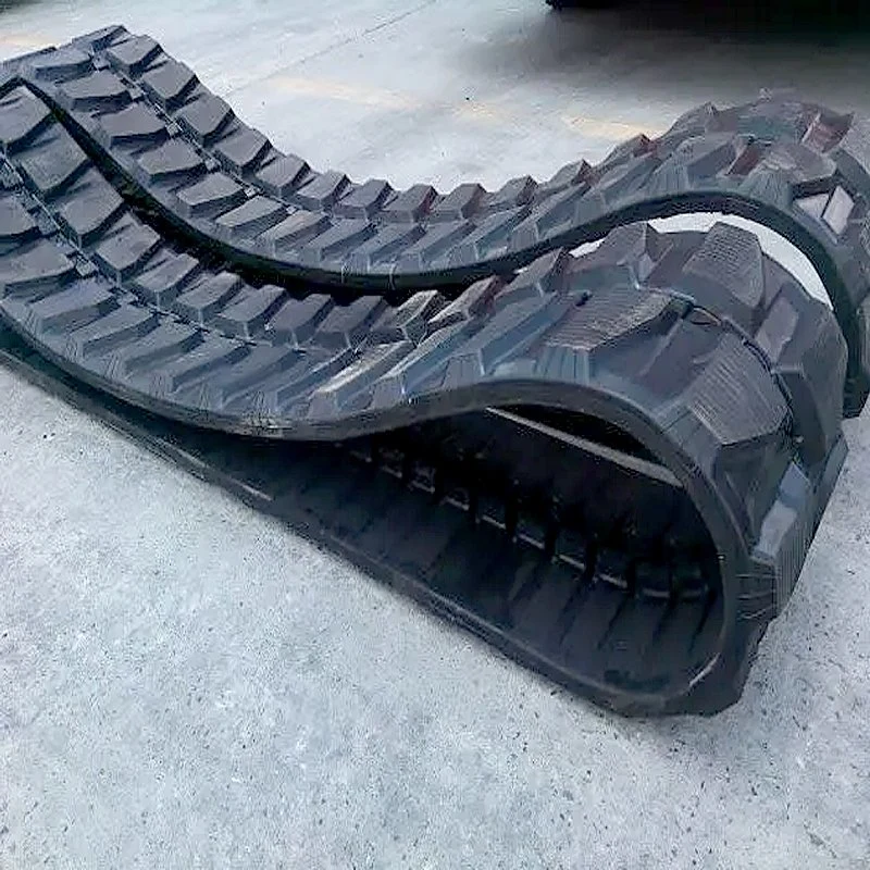 Hyundai R55-3 R60cr-9 Excavator Rubber Track 400*72.5*76W