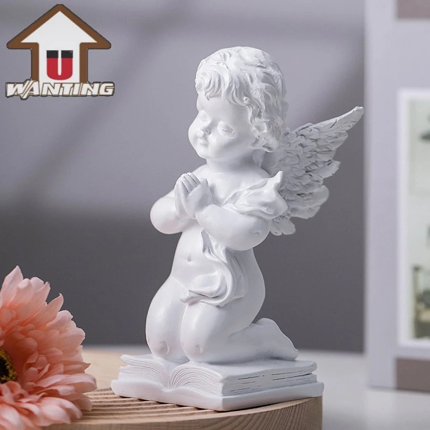 Suvenir Baby Angel Figurine casamento adorável presente decoração Desktop Figura retro