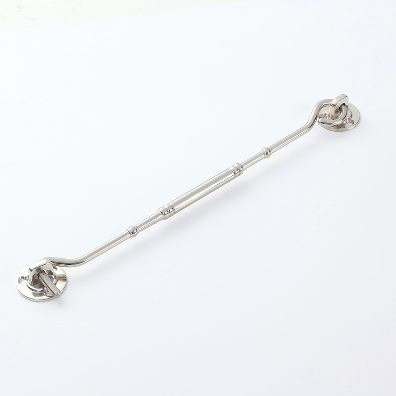 Zinc Alloy Door Bolt Sliding Door Catch Silent Holder Metal Window Hook