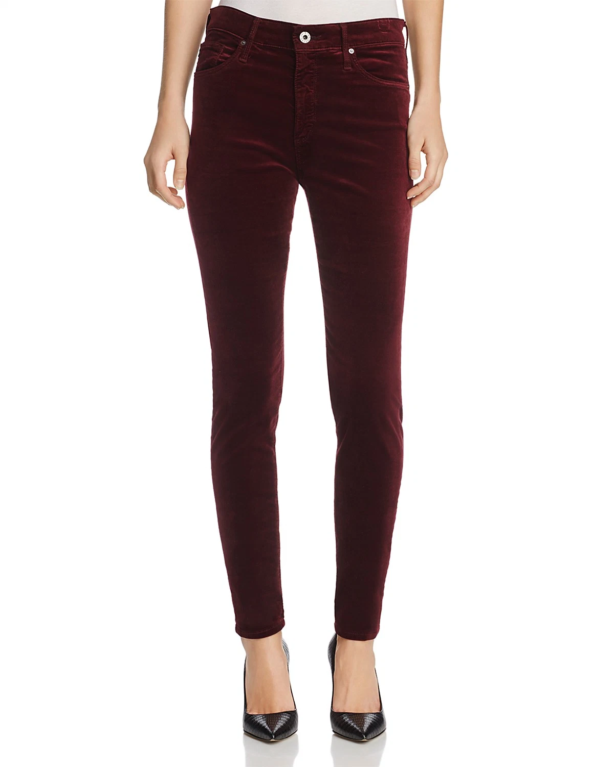 وصول جديد Velvet Skinny الجينز في الجملة العميقة