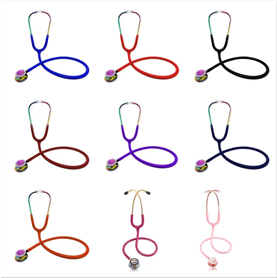 Clinical Hospital Stethoscope Medical Stainless Steel Double Head Professional Stethoscope