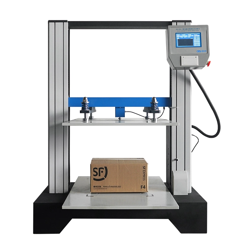 Micro-computador Controle papelão ondulado caixa de papel Equipamento de Teste de compressão Máquina