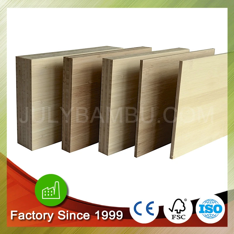 Bancada de cozinha em bambu preço de fábrica da mesa de comprimento de bancada 1000mm-4000mm 1-9 camadas 15mm 20mm 35mm 40mm 50mm 38mm