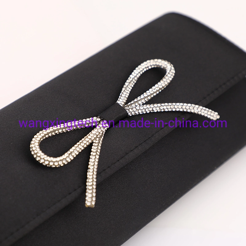 Wholesale/Supplier Fashion Bow Temperament Dinner Bag Portable Senior Clutch Mobile Phone Bag Cosmetics Storage Banquet Bag