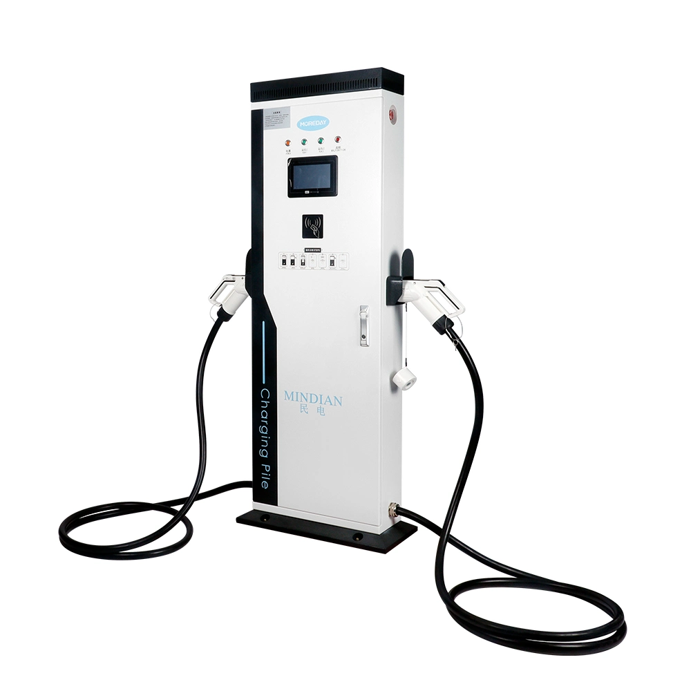 Stations de charge montées au sol chargeur super rapide CC 30 kw 40 kw avec Connecteur CCS1 CCS2