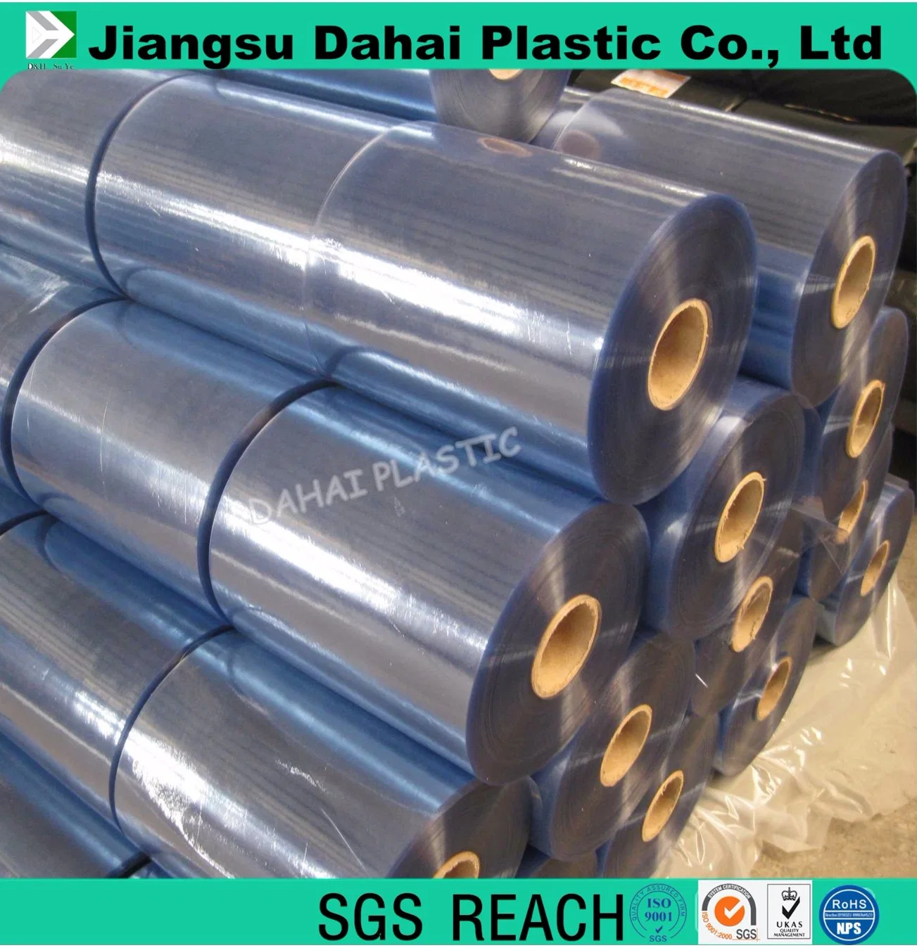 PVC Normal Clear Sheet in Rolls for Bags