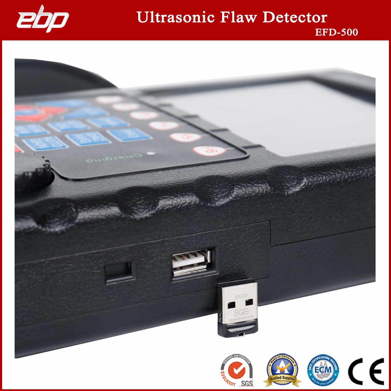 Industrial NDT Testing Machine Ultrasonic Testing Ut Flaw Detector for Welding Inspection