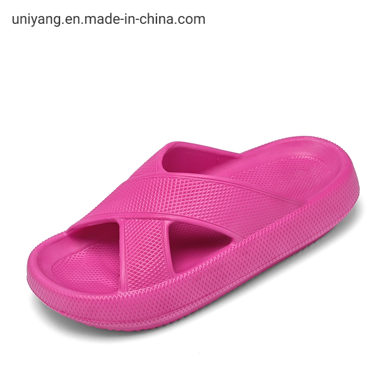 Wholesale/Supplier Customize House Flats Shoes Women Men Bathroom Slipper EVA Bedroom Slides Beach Shoes with Big Size