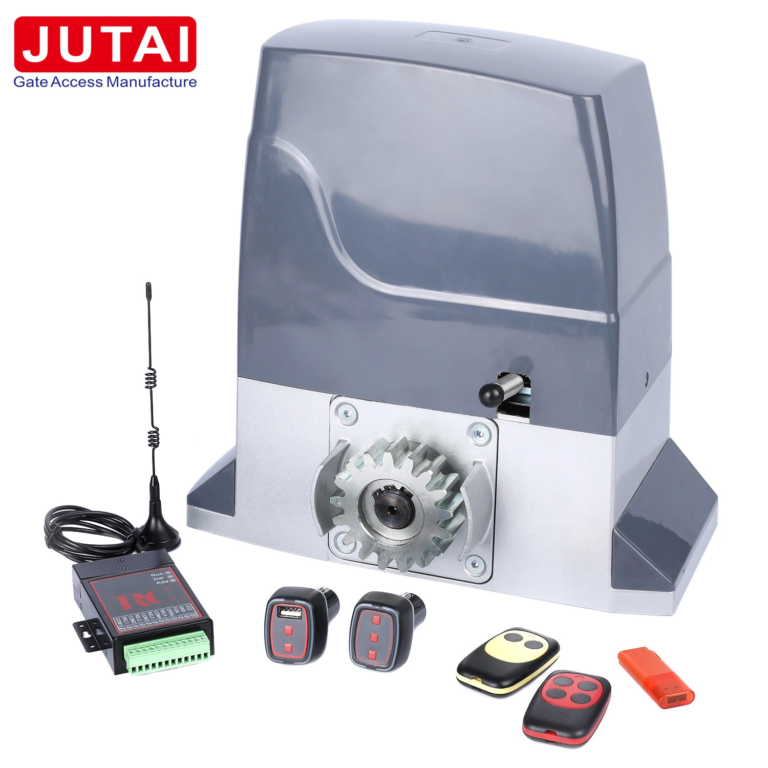 Jutai Sdm-10g32 DC24V for Gate Weight 1000kg Automatic Sliding Door Opener