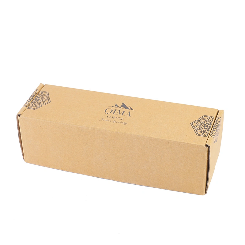 Luxus umweltfreundliche Brown Kraftpapier Box für Soundbox