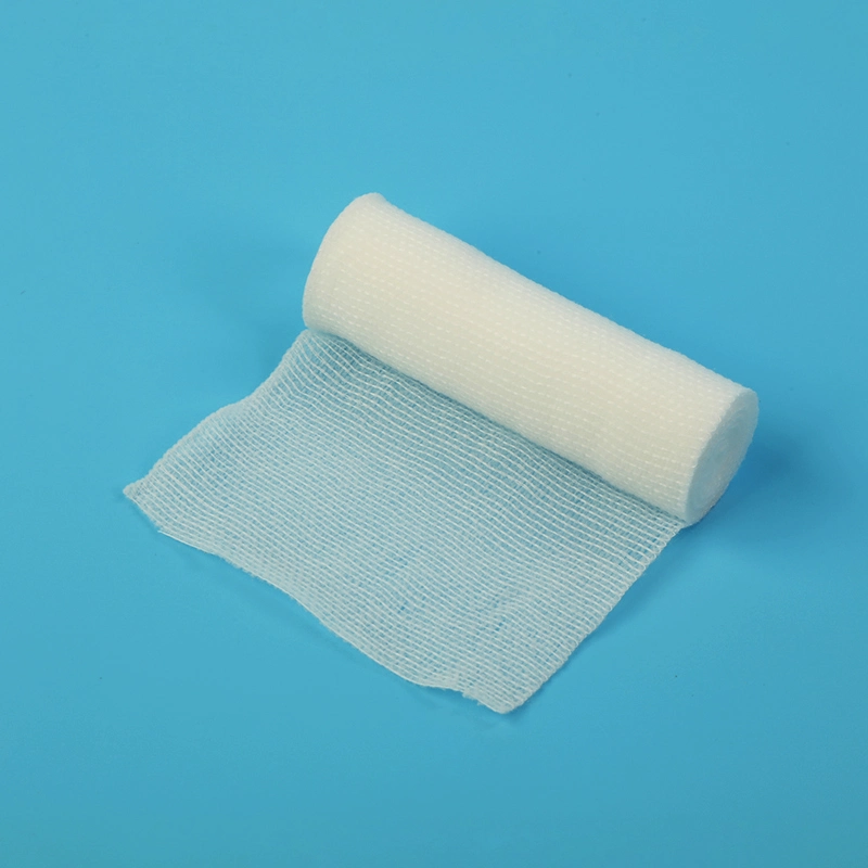 Low Price CE Approved Disposable Spandex Warping Crepe with Matel Clip Medical Bandage