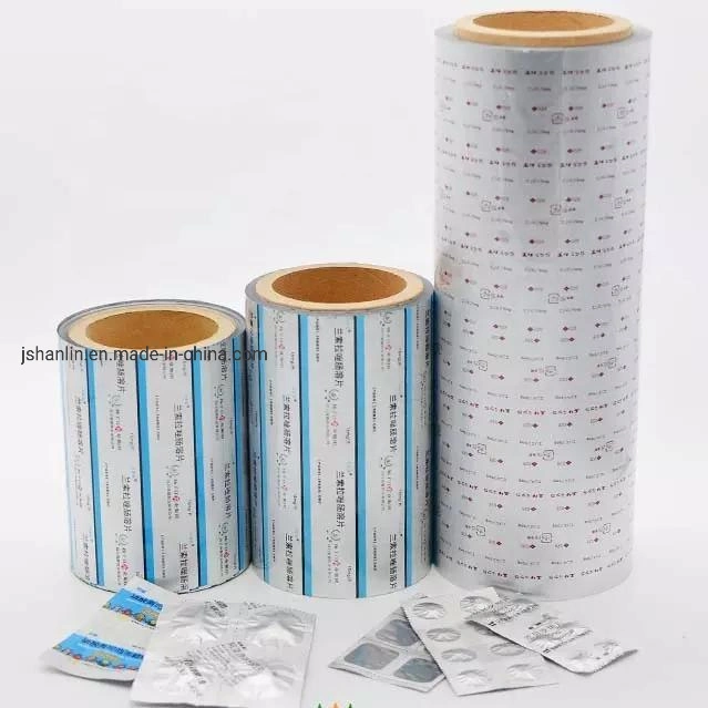 Strip Pack Foil for Tablet Packaging in Pharmaceutical Aluminum Blister Package