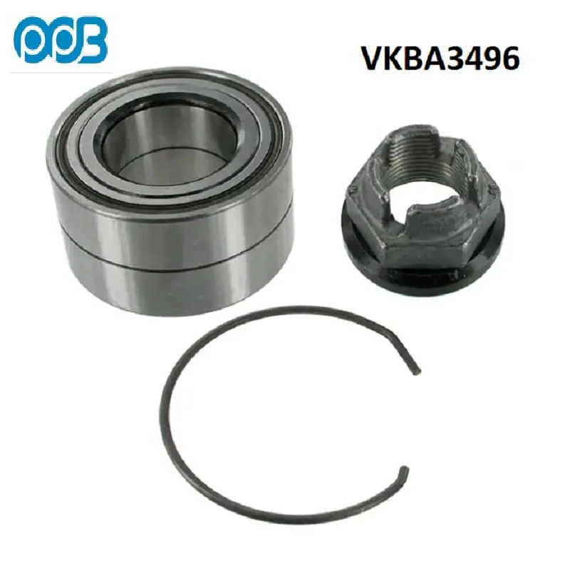 7701465181 Vkba3496 Juego de cojinetes de rueda del eje delantero de piezas de repuesto automáticas Kit de reparación para Dacia