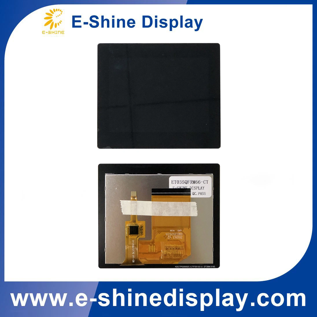 3.5&quot; TFT LCD Display custom LCD display design with Capacitive Touch Panel