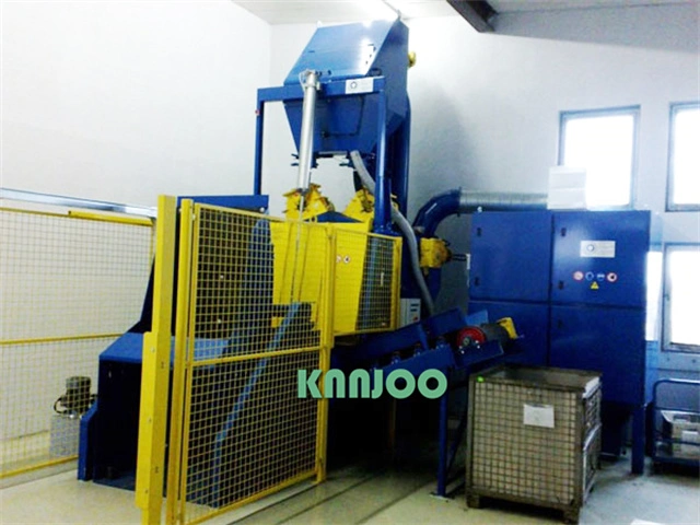 Rubber Belt Shot Blasting Machine with Auto Loading Device