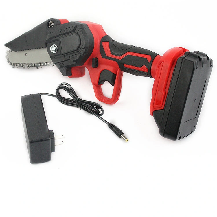 Mini Electric Saw Chainsaw Pruning Saw Woodworking 21V Garden Tools