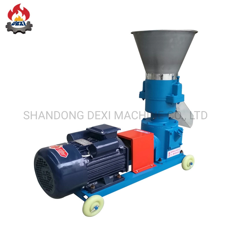 Small Poultry Feed Granulator Electric Motor Feed Pellet Machine