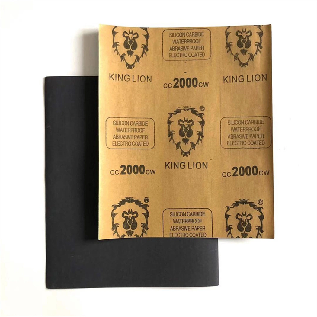 Kraft-Schleifpapier P2500 Siliziumkarbid Aluminiumoxid