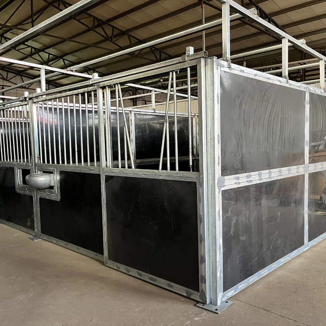 3.6m Width Hight Quality Galvanised Steel Portable Horse Stables