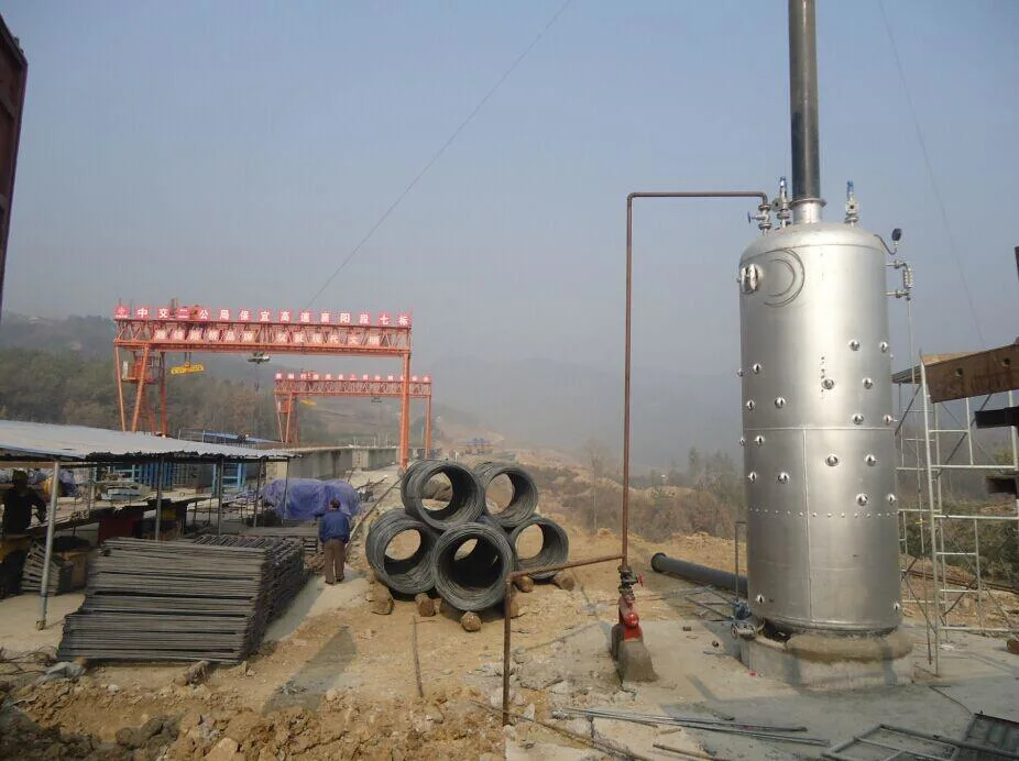 Factory Directly Vertical Industrial Coal Wood Fired Hot Air Generator Boiler