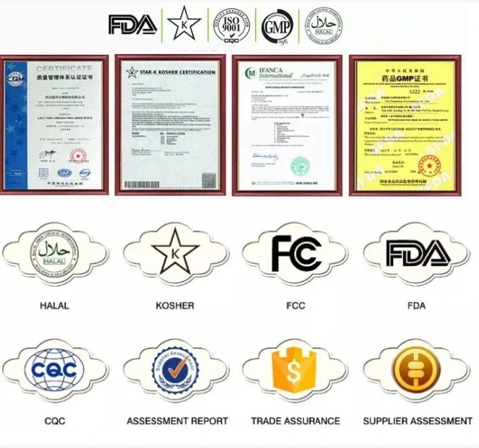 Suplementos de salud de un 99% de extracto de carne de Ostras ostras péptido polvo