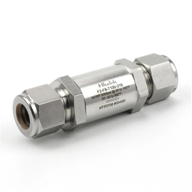 Hikelok High Pressure 3000 Psi 206 Bar Compact Inline Filter Swagelok 1/8 1/4 in. NPT Bsp Filter