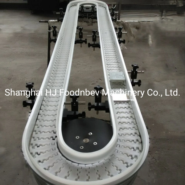 Stainless Steel Plain Chain Conveyor for Food Industry Aluminum Conveyor System with Finger Flexible Chain with 82.6 114 140mm Width