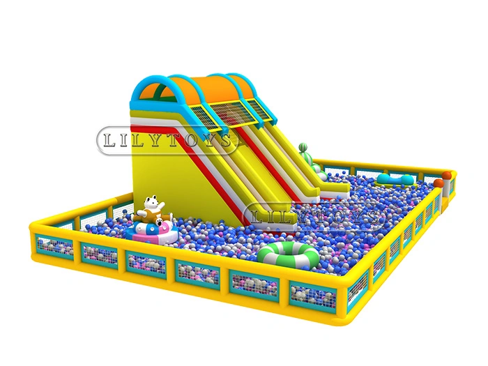 Inflatable Kids Playground Amusement Park with Balls