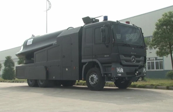 14000L 6X4 Model Turbojet Anti-Riot Water Cannon Vehicle/ 6X6 Model Mercedes-Benz Complete Self-Protection System Customized Turbo Jet Anti-Riot Water Truck