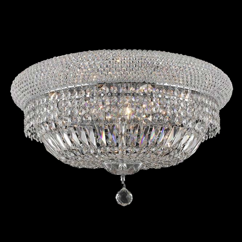 Nordic Living Room Bedroom Lighting K9 Crystal Luxury Chandelier Ceiling Lamp