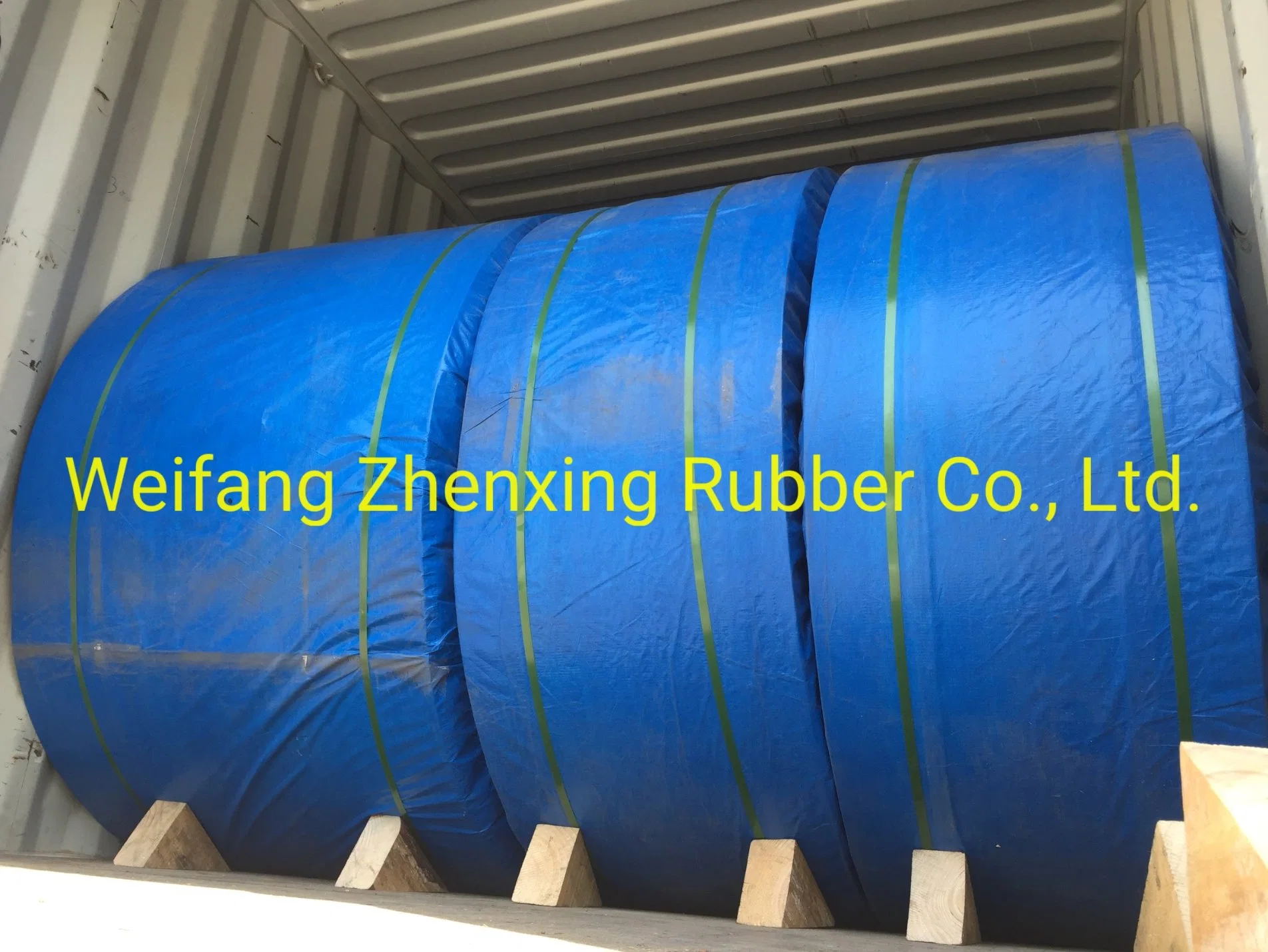 Pipe Diameter and Length Flexible Belt Conveyor Rubber Conveyor Belt