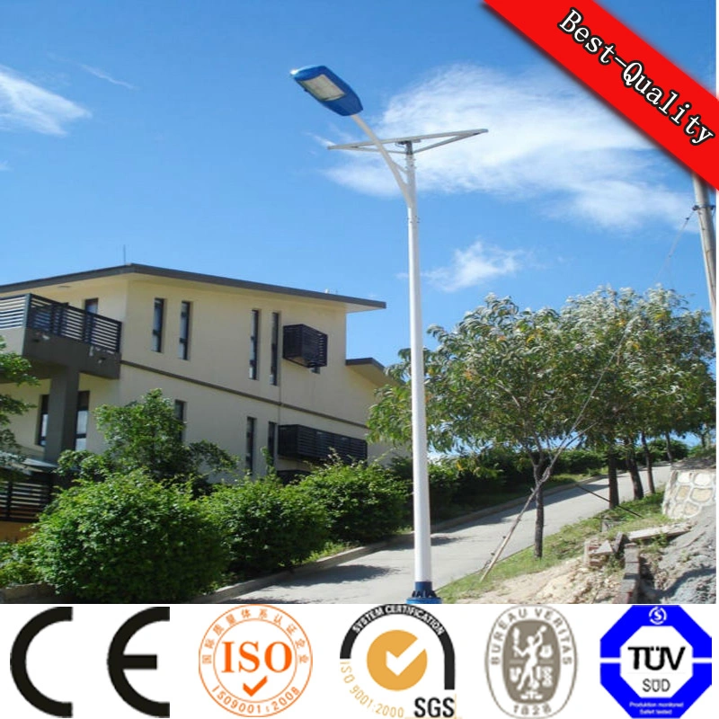 Luz solar de calle con LED certificado CE con batería de litio