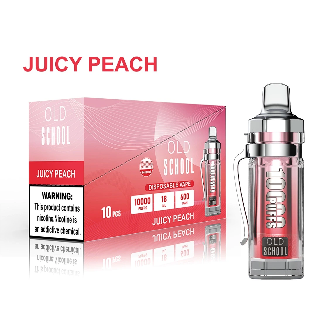 Best-Selling Healthy Disposable/Chargeable Vape 10000 Puffs Old School Multiple Taste Original Wholesale/Supplier