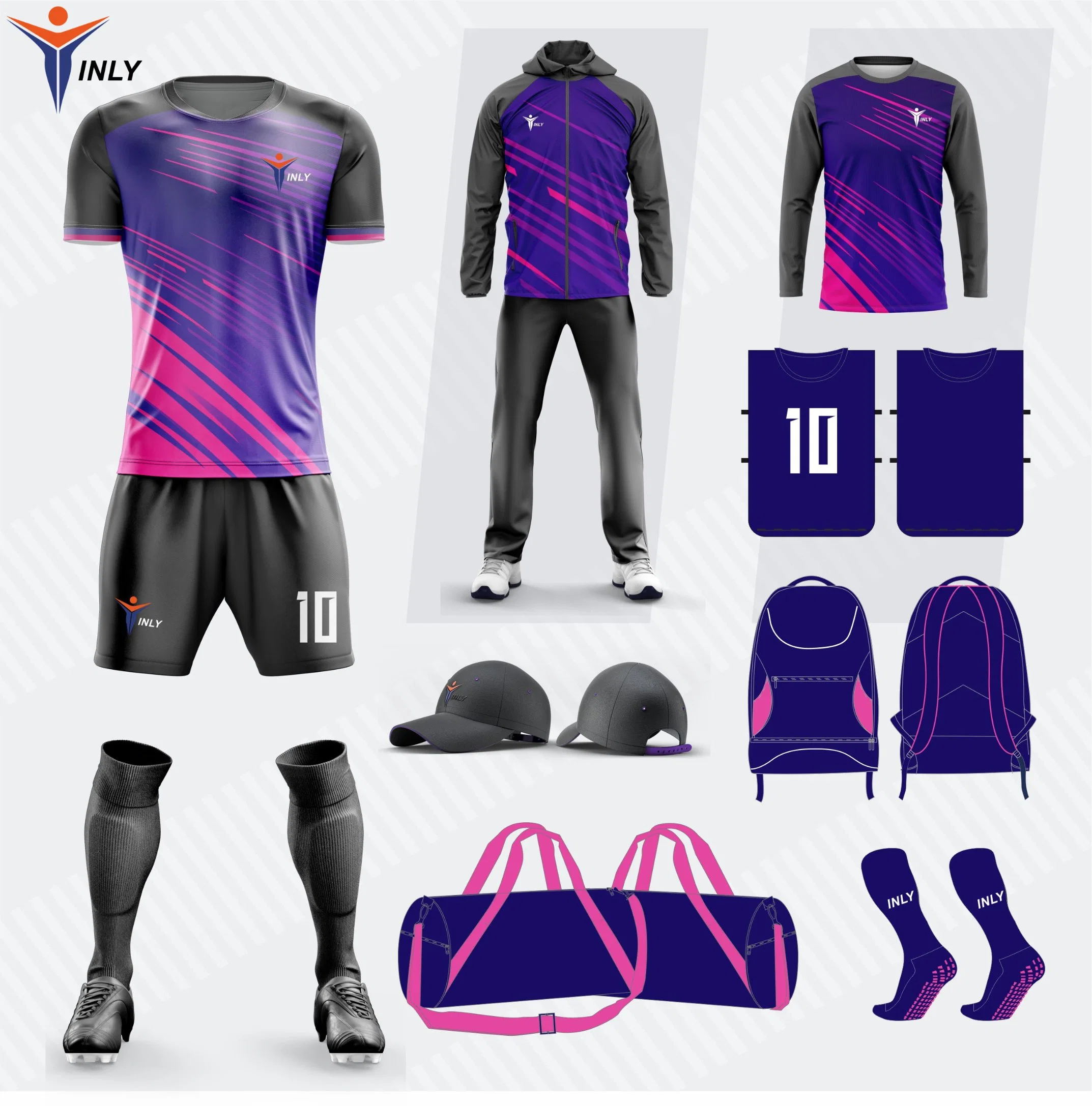 Personalisierbare 2023 Design Uniform Sportbekleidung Herren/Kinder Fußballtrikot Fußball Trikot