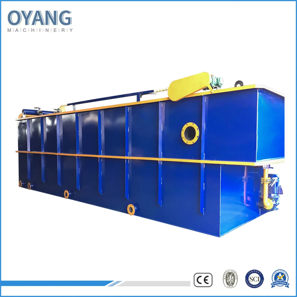 Daf Wastewater/Sewage, Dissolved Air Flotation Plant/System/Machine/Equipment for Industrial/Hospital/Farm/Slaughter/Food/Plastic/Car Wash Waste Water Treatment