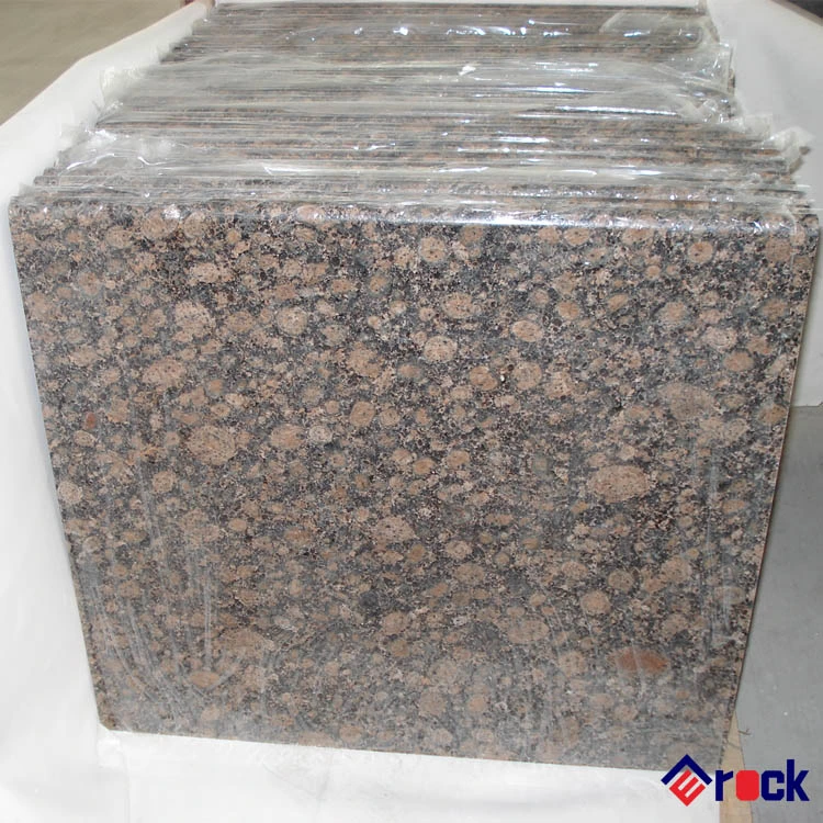 Polished Baltic Brown Granite Slabs for Countertops and Vanity-Tops