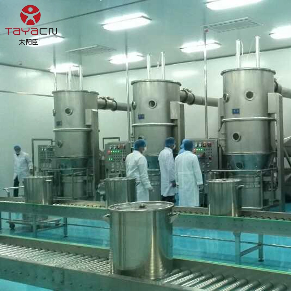 FL Series Mini Fluidized Granulator, Food Medicine Mini Fluid Bed Granulator Machine