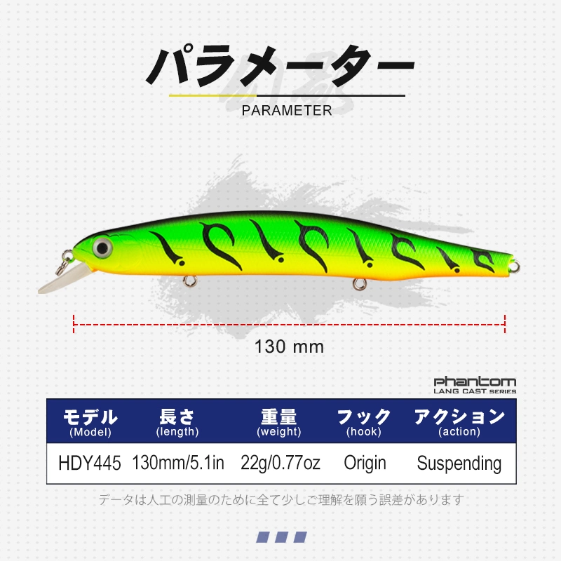 Fabricante China 130 mm, 22G 3D ojo artificial Minnow duro abs cebo cebo de pesca