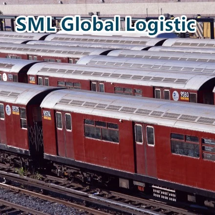 Logística de expedição China para russo porta para porta Transporte ferroviário porta Envio