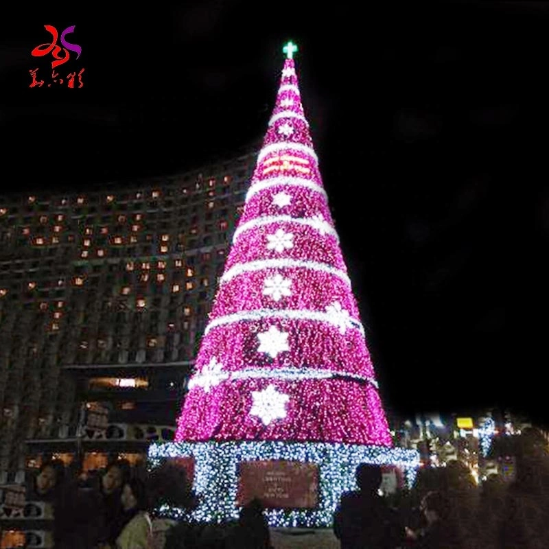 Árvore de Natal LED grande para o fornecedor de decoração de festivais