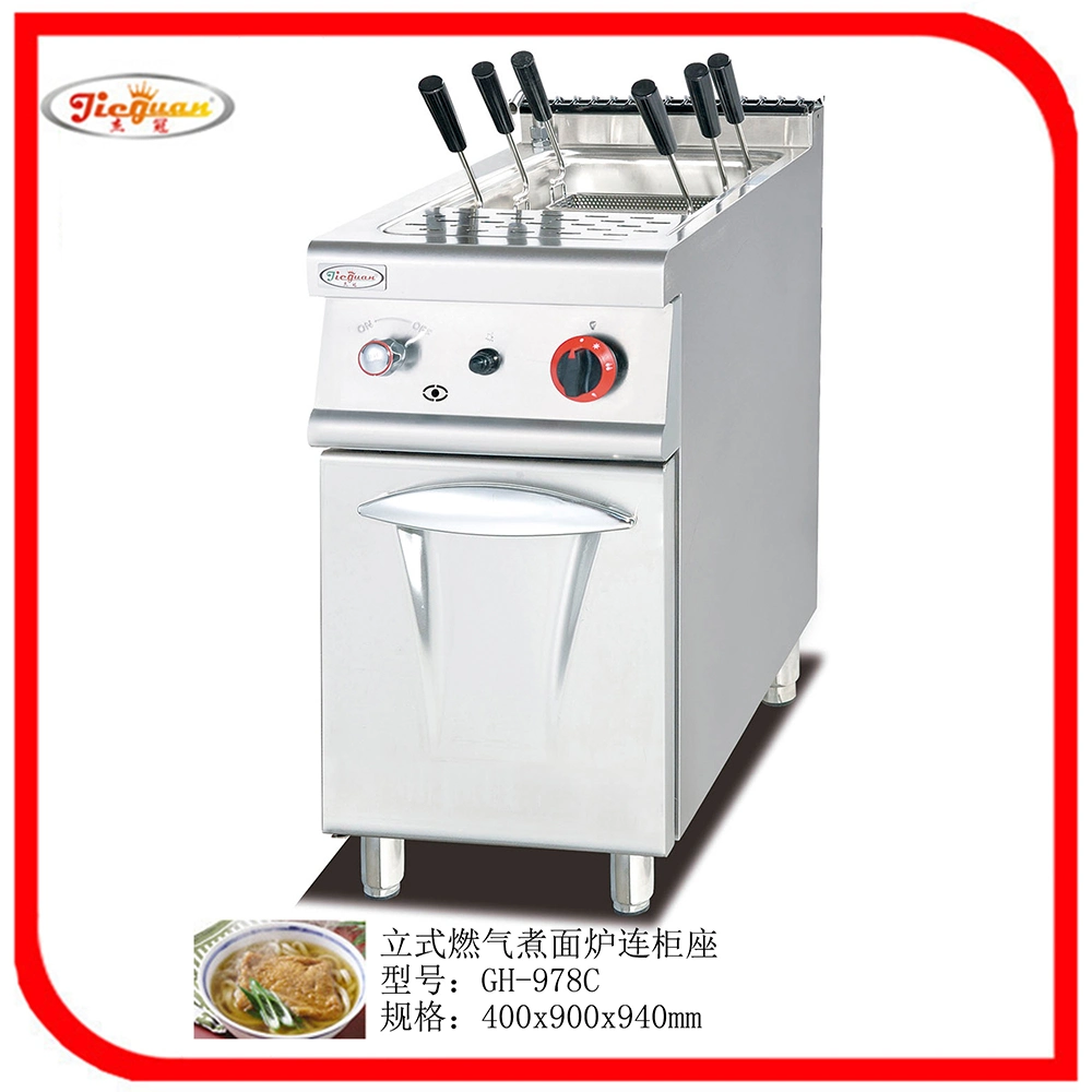 Gh-978c Gas Pasta Cooker with Cabinet