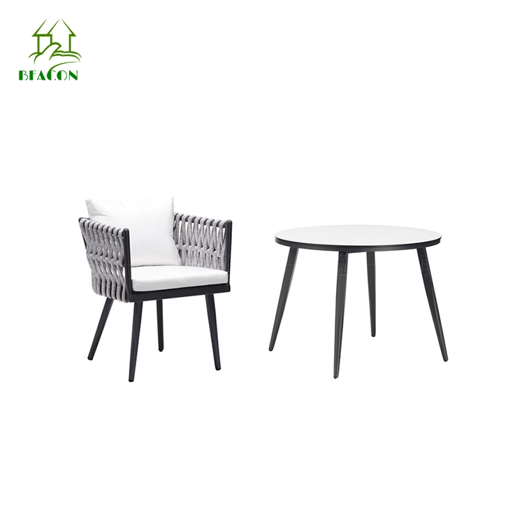 Outdoor Dining Table Set Garden Paito Set Furniture Aluminum Furniture