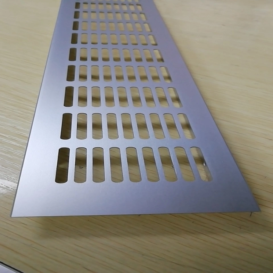 CNC-Bearbeitung Aluminium Extrusionsgriff Kundenspezifisches Design Haarlinie Oberfläche