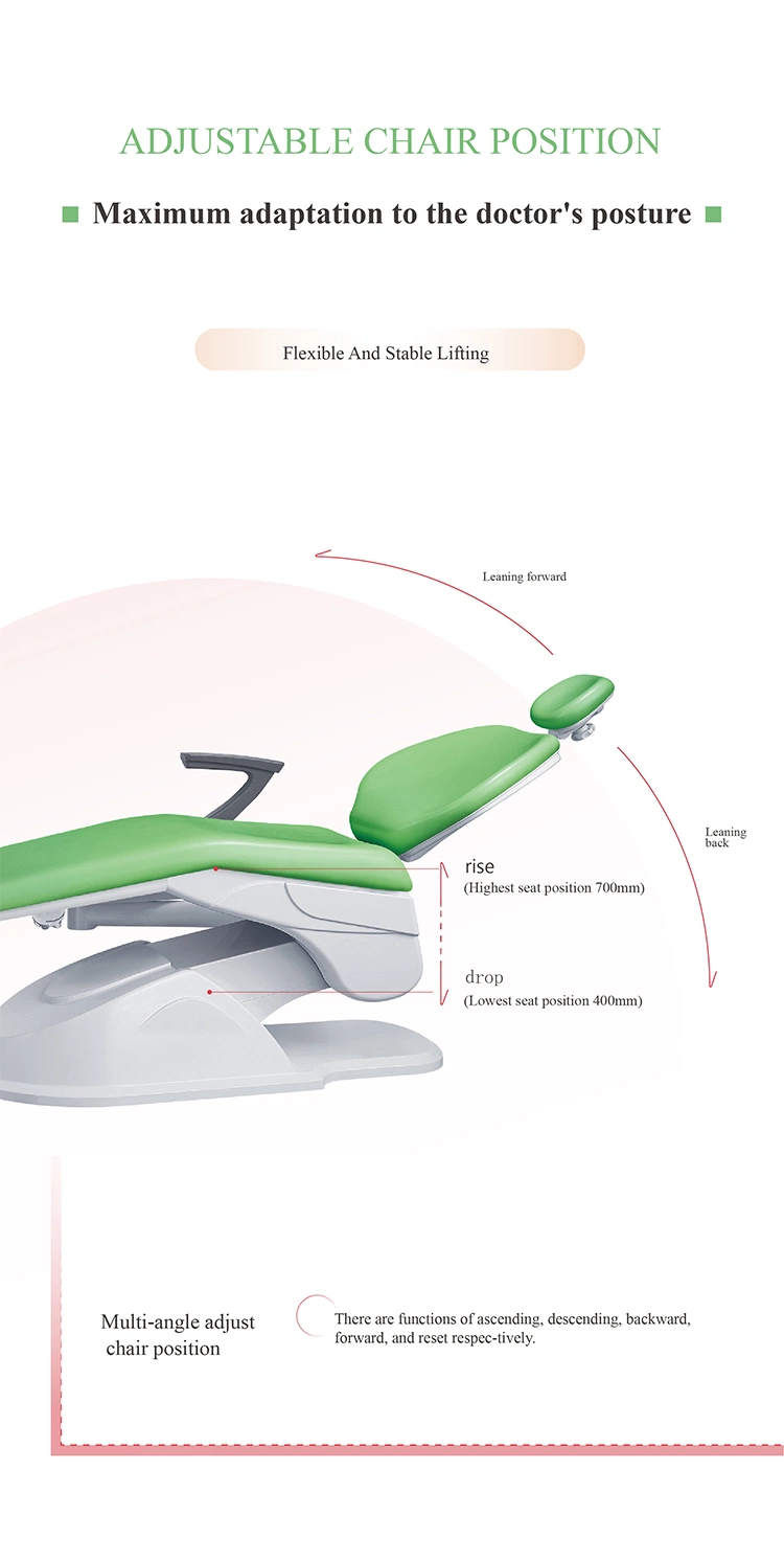 ISO 13485 Approved Dental Unit with Oral Camera System