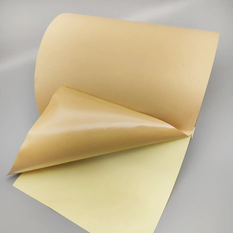 Kraft Papier Etikett Starke Verkauf-Klebstoff Material Papier Großhandel/Lieferant